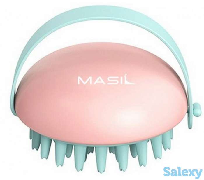 Массажная щетка для головы masil head cleaning massage brush, фотография 1