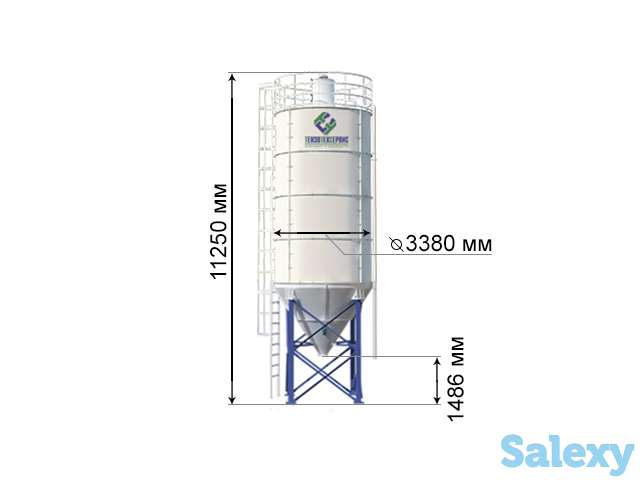 Разборный силос ТТС-100-Р, фотография 1