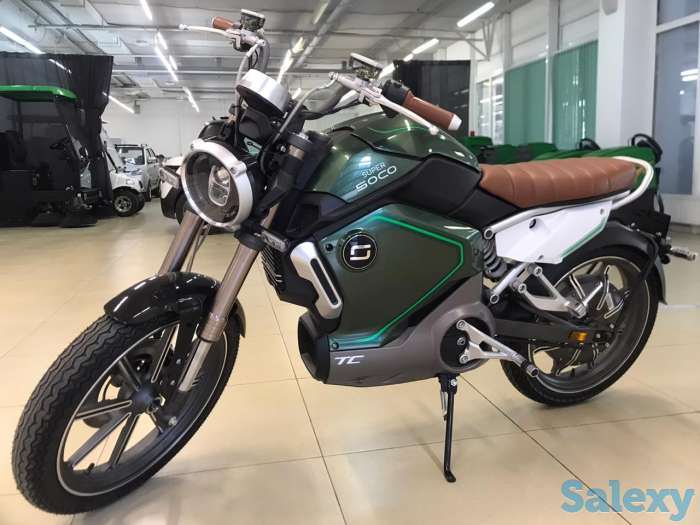 Super soco tc cafe racer мотоцикл электро, фотография 4