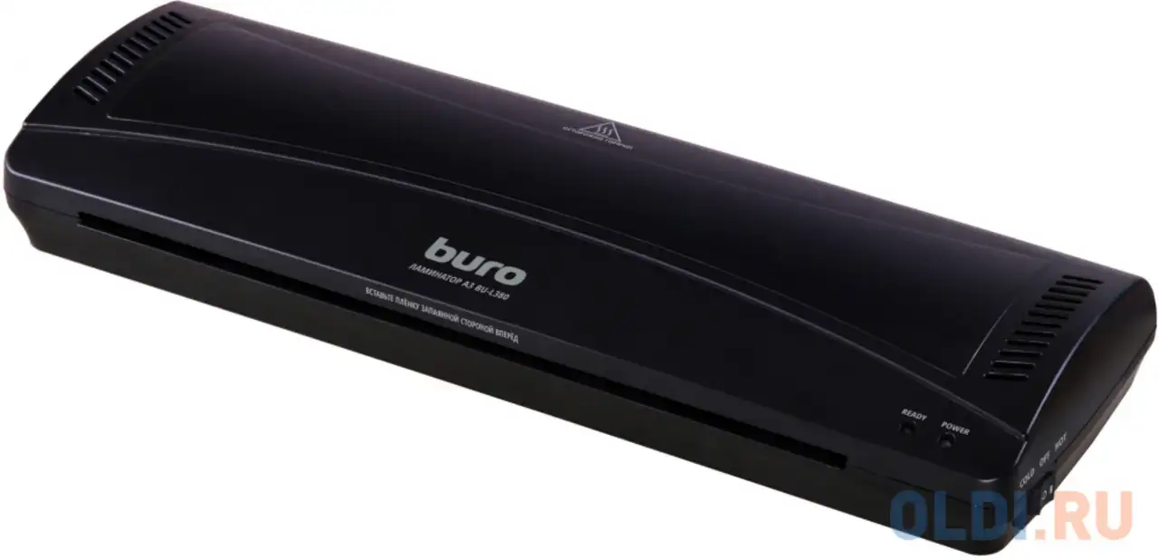 Ламинатор buro bu-l380 (ol380) a3 (80-125мкм) 25см/мин (2вал.) хол.лам. лам.фото, фотография 1