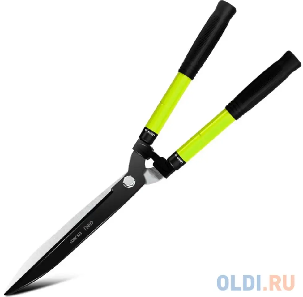 Садовые ножницы deli dl2805 33" сталь 55c, лезвие с тефлоновым покрытием,, фотография 1