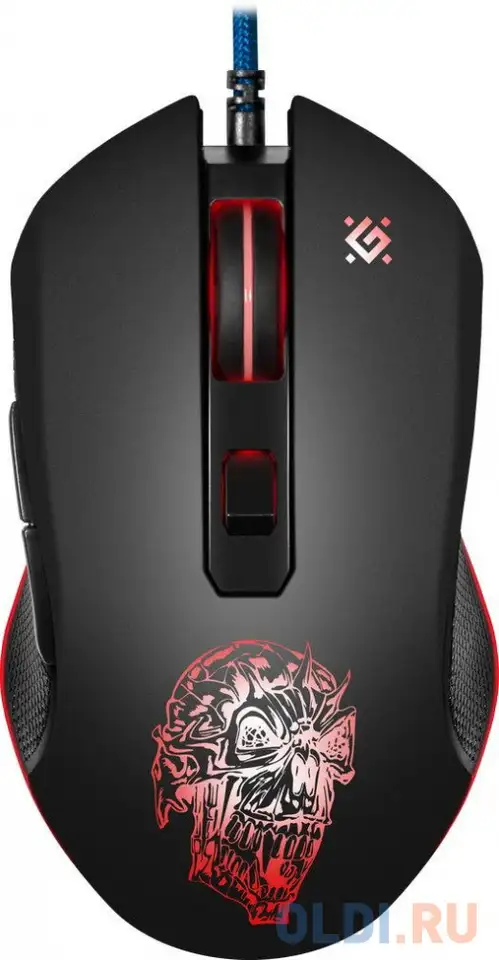 Мышь проводная defender sleipnir gm-927 чёрный usb, фотография 1