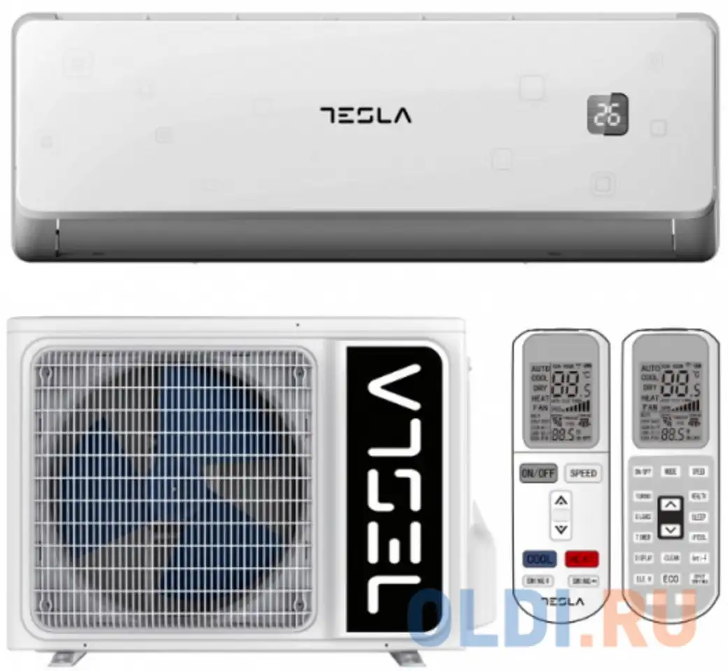 Настенная сплит-система inverter tesla ta53fful-1832ia, r32, 18000btu, a++/a+, фотография 1