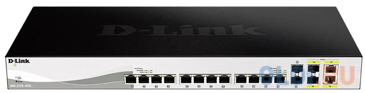 Коммутатор d-link dxs-1210-16tc 12x10g настраиваемый, фотография 1