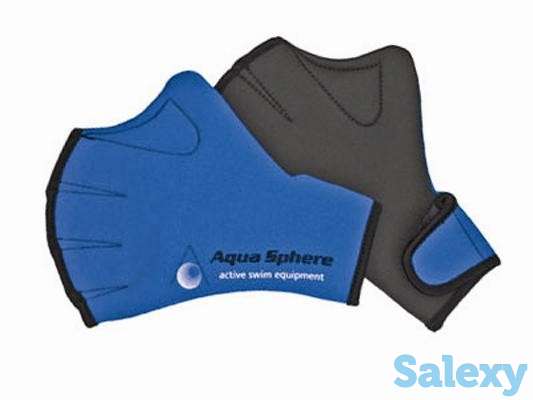 Перчатки неопреновые aquasphere swim gloves, фотография 2
