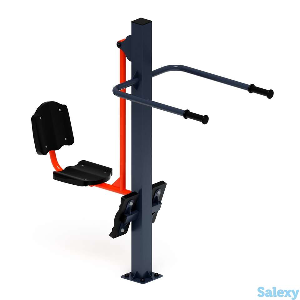 Тренажер уличный «жим ногами + брусья ст 023-01», фотография 1