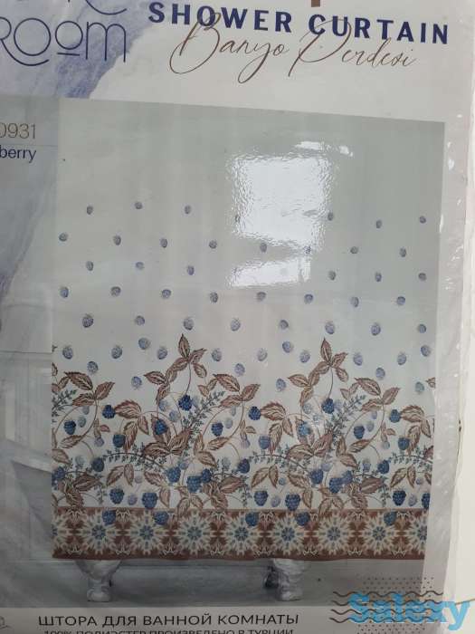Стильные Шторки для душа и ванны, Турция Разные Цветы Смотри фото, фотография 8