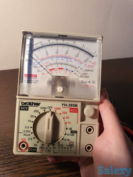 Аналоговый мультиметр Brother YH-395B, высокоточный, фотография 2