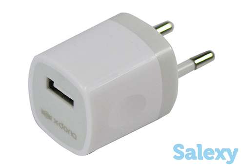 Сетевое зарядное устройство x-doria xr wall charger (1а, 1xusb). белый, фотография 2