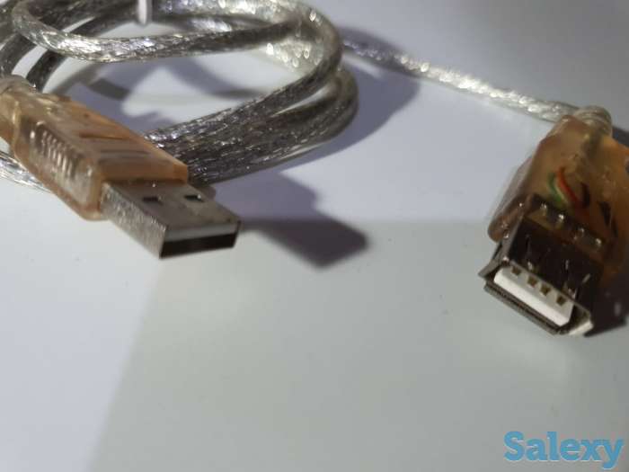 Кабель-удлинитель, USB AM-AF, Cable, Hi-Speed USB 2.0, 1 метр, фотография 3