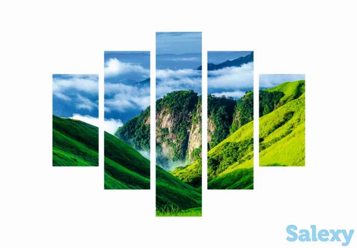 Фотомозаики, Фотоколлажи, Модульные картины, Мультипанно, Печать на холсте, фотография 4