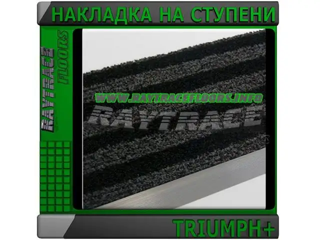Накладка на ступени TRIUMPH, фотография 1