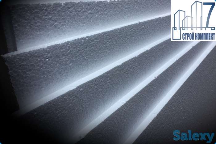 пенополистирольные плиты (Пенопласт) Пенопласт М25 (ППС-14-Р-А) не горючий, влагаустойчевый, фотография 3