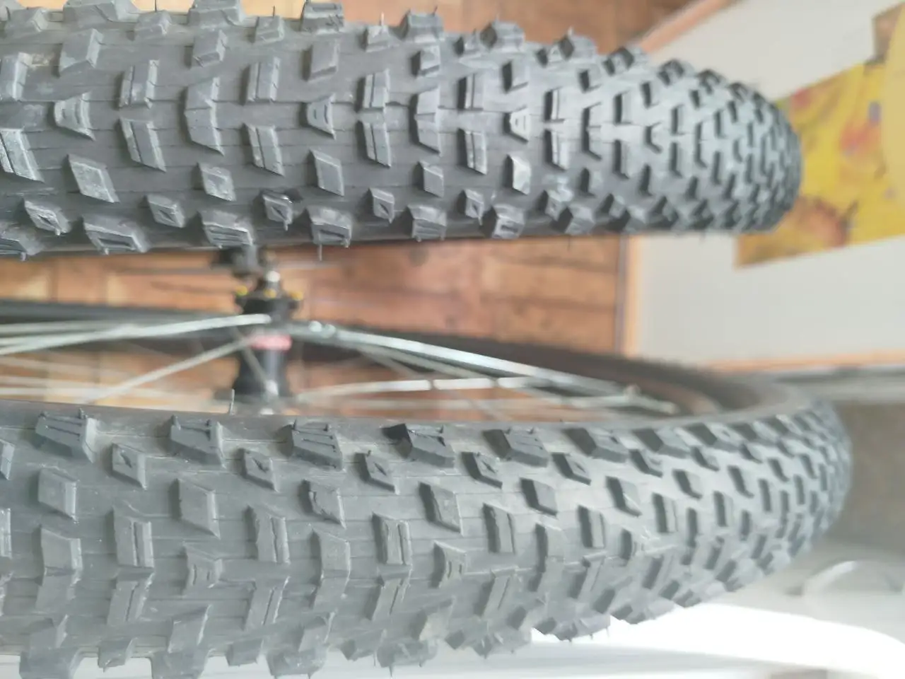 Колеса для велосипеда 29 переднее и заднее, покрышки 2.4 Kenda Buster, фотография 1