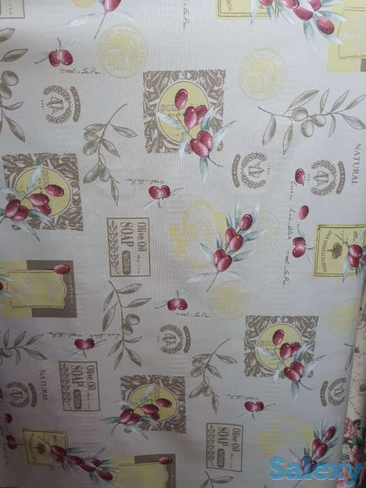 Клеенка для стола  Скатерть клеенка классическая с оливками, фотография 5