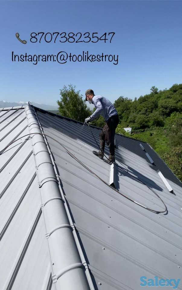 Покраска оцинкованной крыши, фотография 18