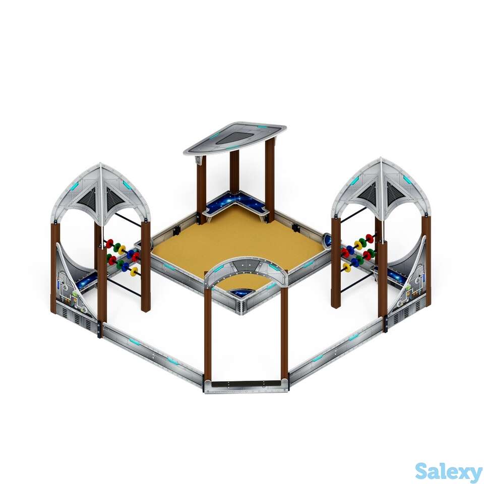 Песочный дворик космопорт ио 6.14.02-01 (серый), фотография 1
