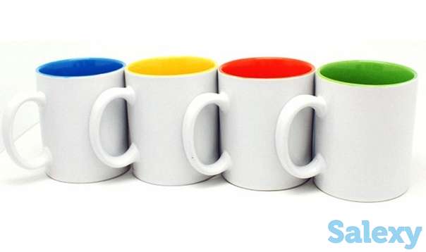 Печать на кружке (цветная внутри), фотография 1