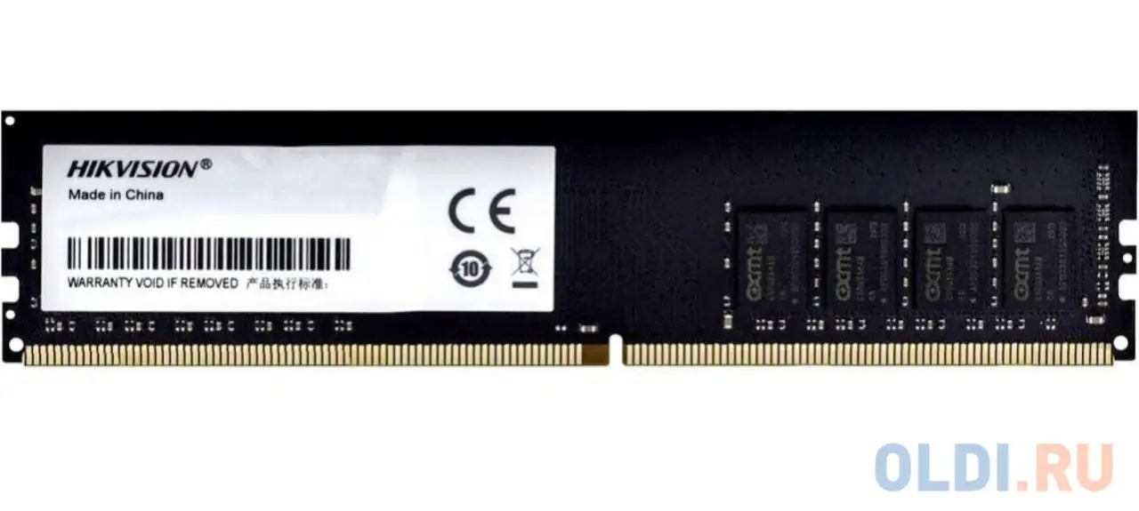 Модуль памяти ddr 4 dimm 4gb pc21300, 2666mhz, hikvision hked4041baa1d0za1/4g (оем), фотография 1