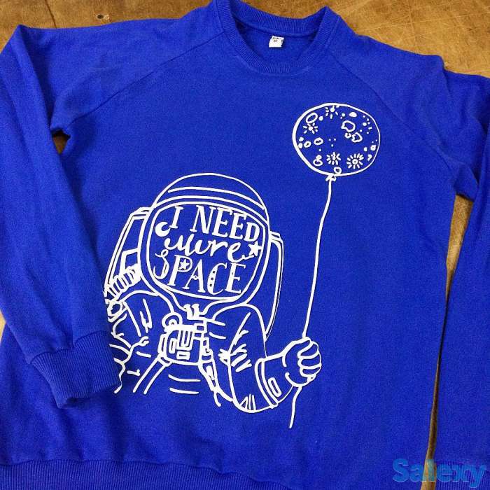 Свитшоты с печатью. Нанесение на свитшоты надписей, рисунков и другого., фотография 1