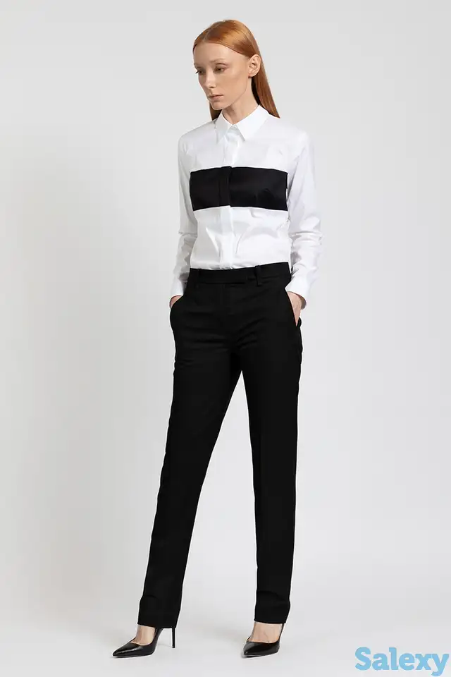 Зауженные брюки средней посадки vassa&co, фотография 1