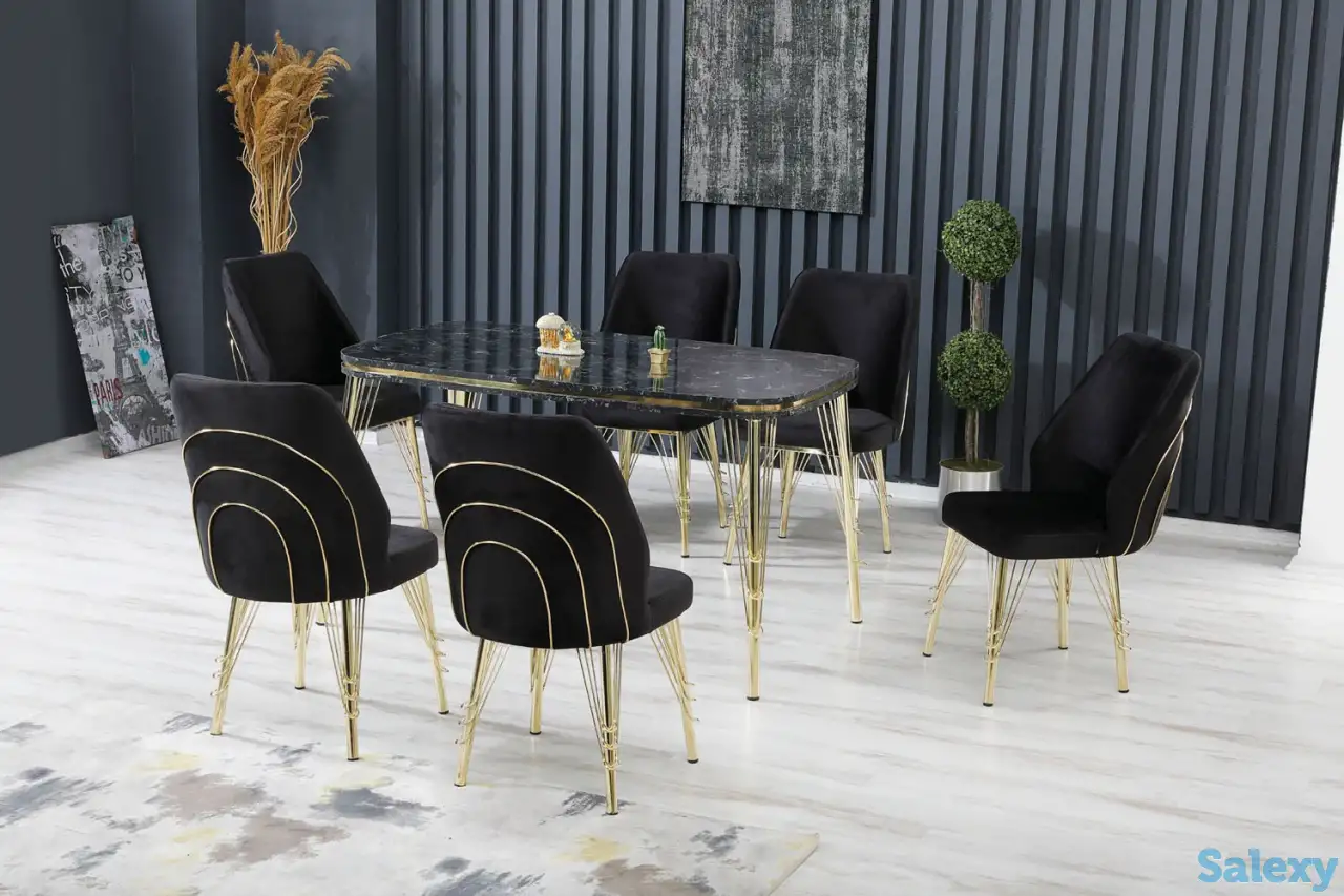 Стол 2245+6 стульев. Производство Турция., фотография 1