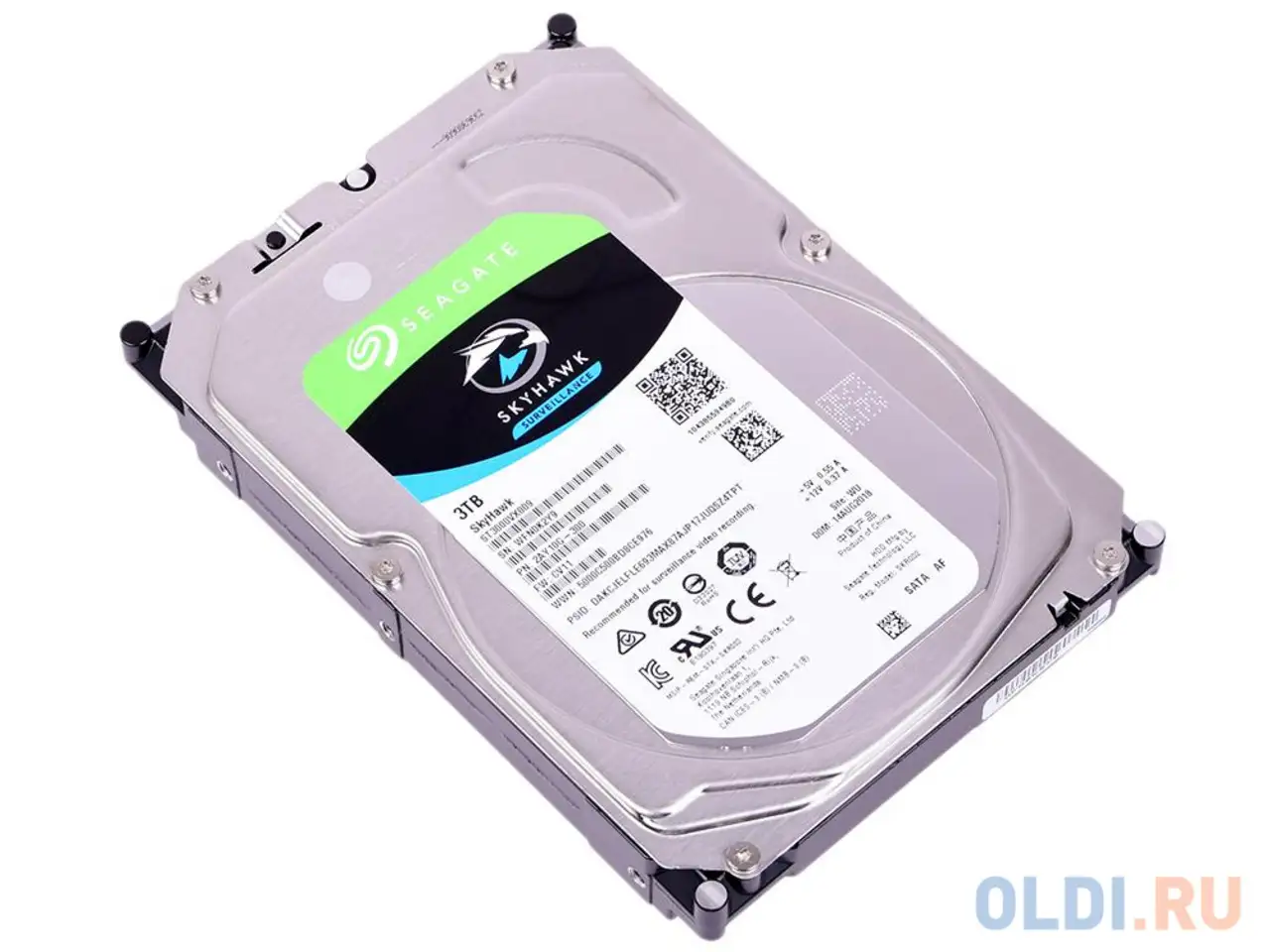 Жесткий диск seagate skyhawk st3000vx009 3 tb, фотография 1