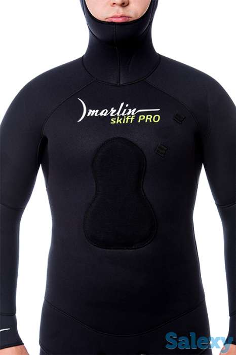 Гидрокостюм marlin skiff pro черный, 9 mm, фотография 16