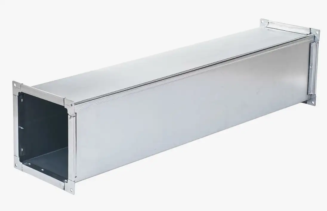 Прямоугольные воздуховоды для вентиляции, Ширина: 60-2000 мм, h 100.-2000 мм, s 0,5-10 мм, Вид: вентиляционный, фотография 1