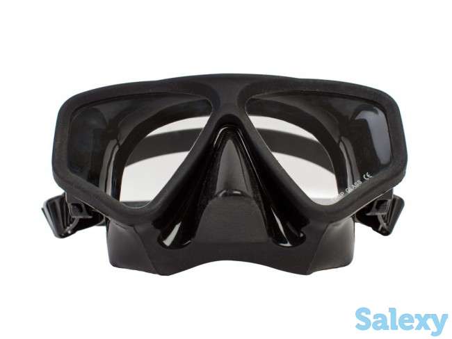 Маска подводная scorpena c2 (черный силикон), фотография 2