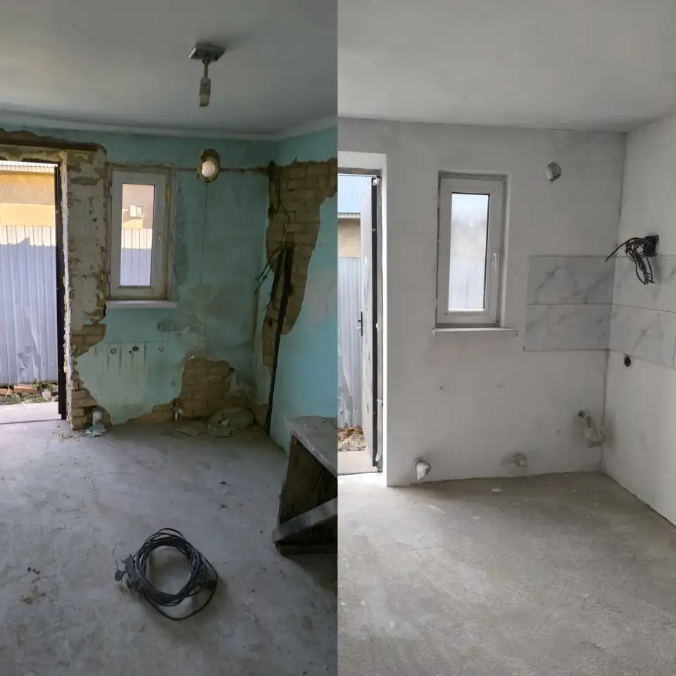 Подготовка стен. Выравнивание стен. Штукатурка. Левкас., фотография 5