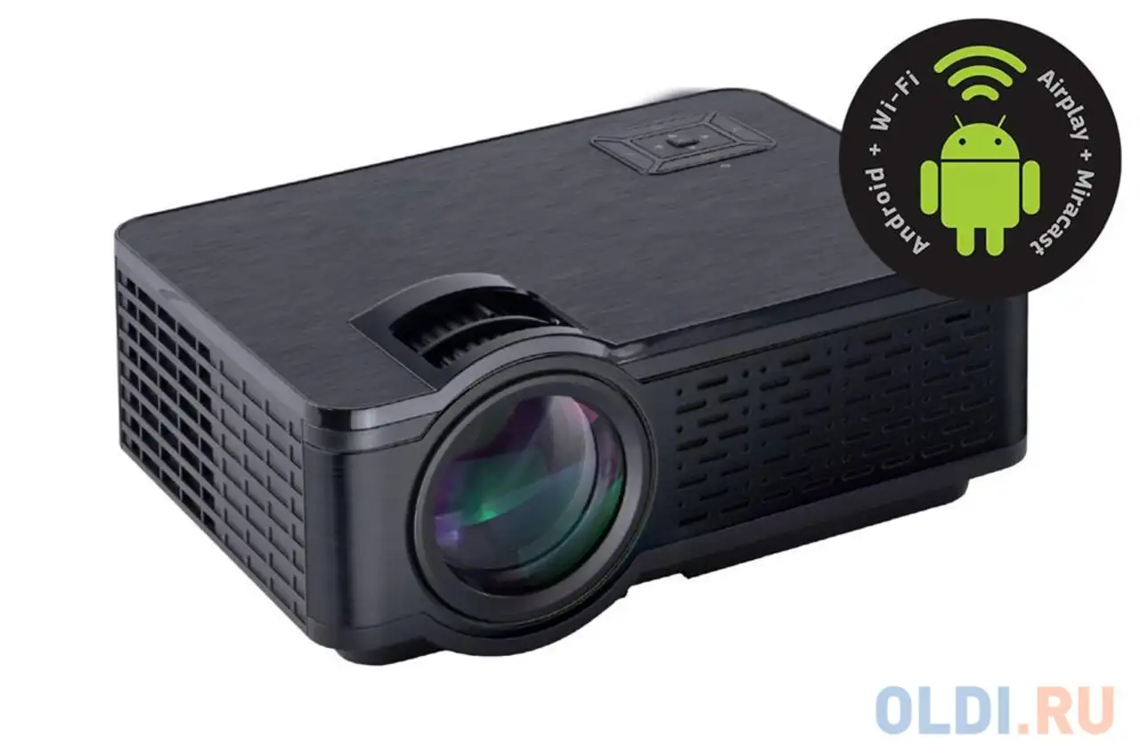 Проектор cactus cs-pre.05b.wxga-a 1280x720 1800 lm 1500:1 черный, фотография 1