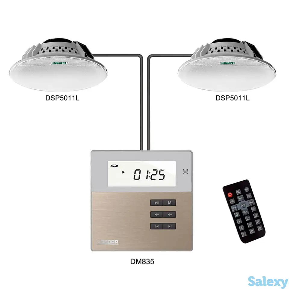 Активный музыкальный комплект dsppa dm835s, фотография 1