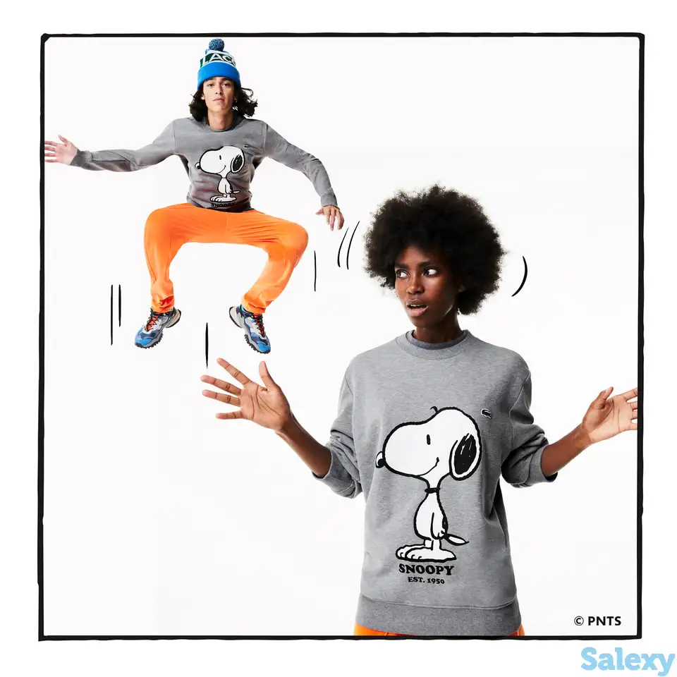 Толстовка lacoste x peanuts unisex, фотография 1