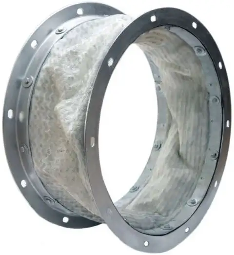 Вставка мягкая гибкая круглая Диаметр: 1250; 400; 450... мм, Длина: 240; 140..., фотография 1