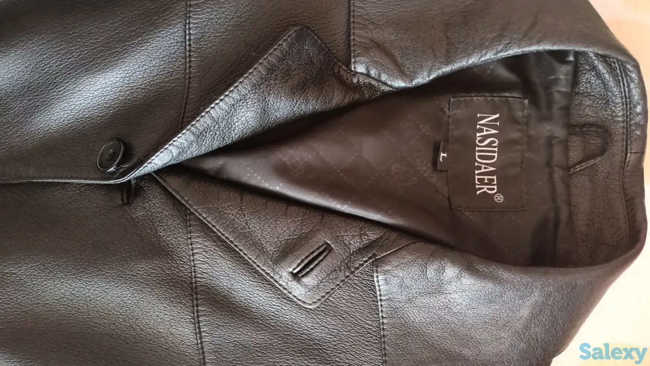 Куртка кожаная, фотография 1