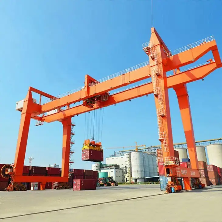 Полукозловой кран от Power Crane, фотография 2