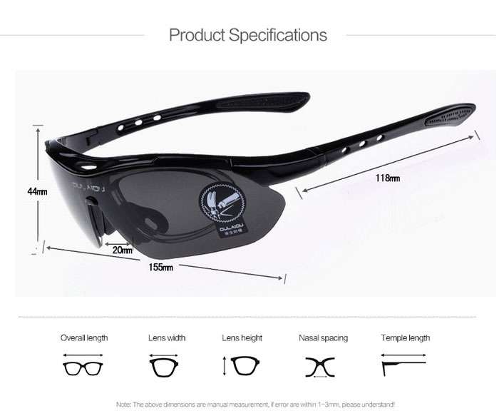 Очки с 5 сменными линзами, фотография 2