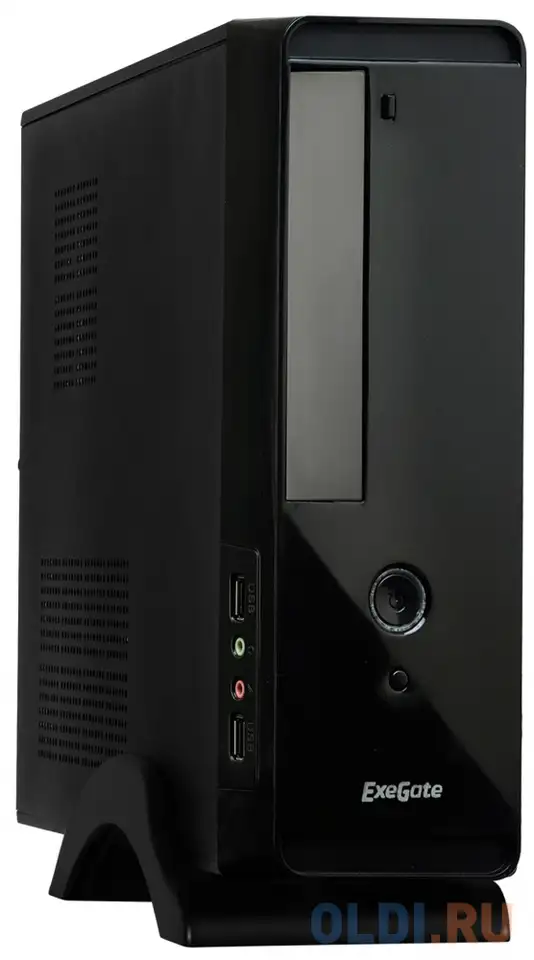 Корпус mini-itx exegate mi-208 без бп чёрный ex268697rus, фотография 1
