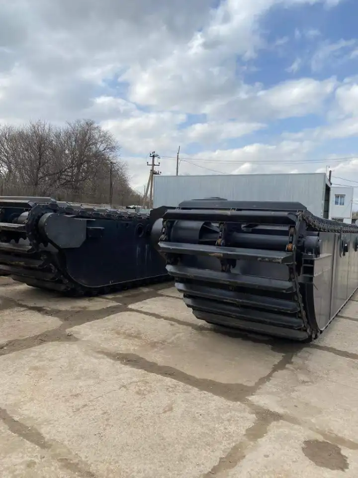 Понтоны на экскаватор, фотография 4