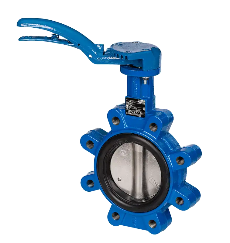 Затвор чугунный, D 1-2000 мм, Давление: Ру16; Ру10; Ру1.6..., Тип затвора: дисковый..., Марка: 32ч1р..., фотография 1