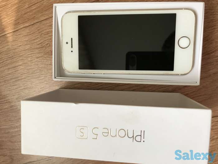 Продам айфон 5s gold 16гигабайт, фотография 1