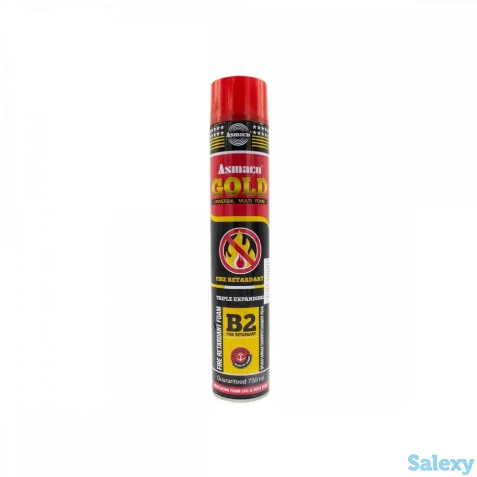 Огнестойкая монтажная пена B2 ASMACO, фотография 1