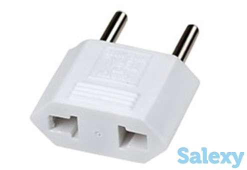 Переходник tefal сетевой us-eu. белый, фотография 2