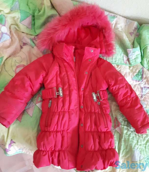 зимнюю куртку на девочку от3-5 лет, фотография 1