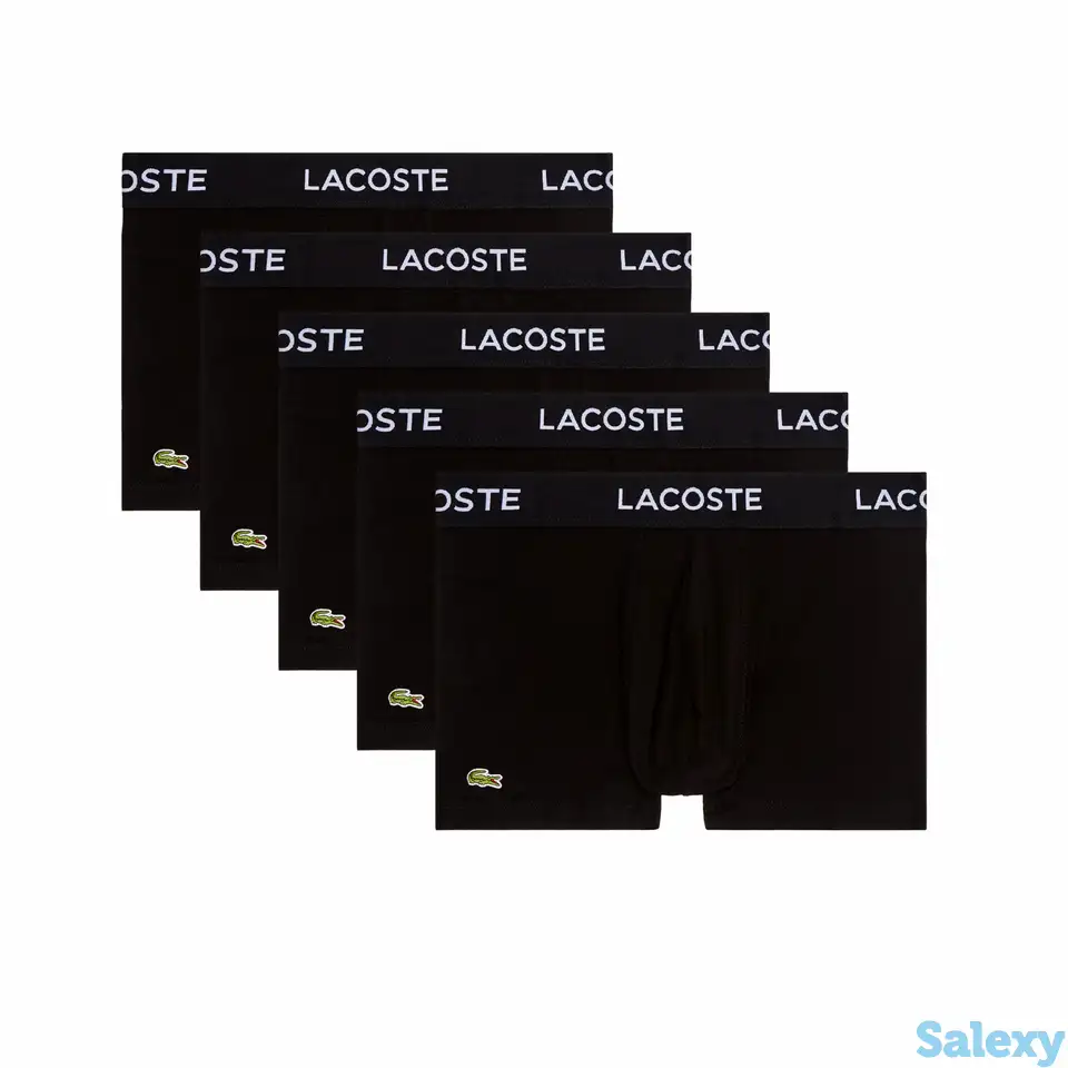 Однотонное нижнее бельё lacoste (5шт.), фотография 1