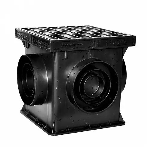 Дождеприемник круглый; большой прямоугольный; прямоугольный..., фотография 1