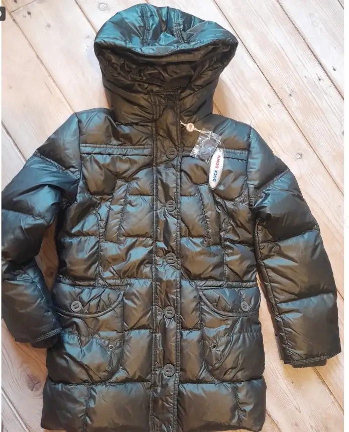 Пуховик для девочки новый 2-12 лет Италия, фотография 7