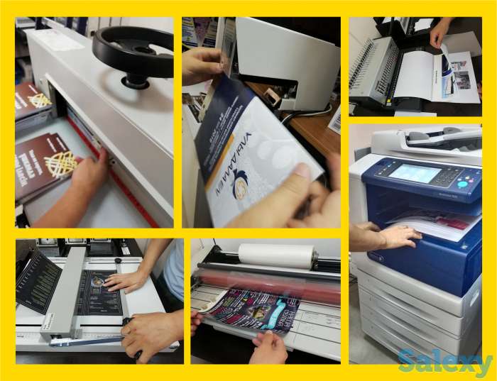 Оперативная полиграфия, интерьерная печать, лазерная резка, наружная реклама, фотография 8