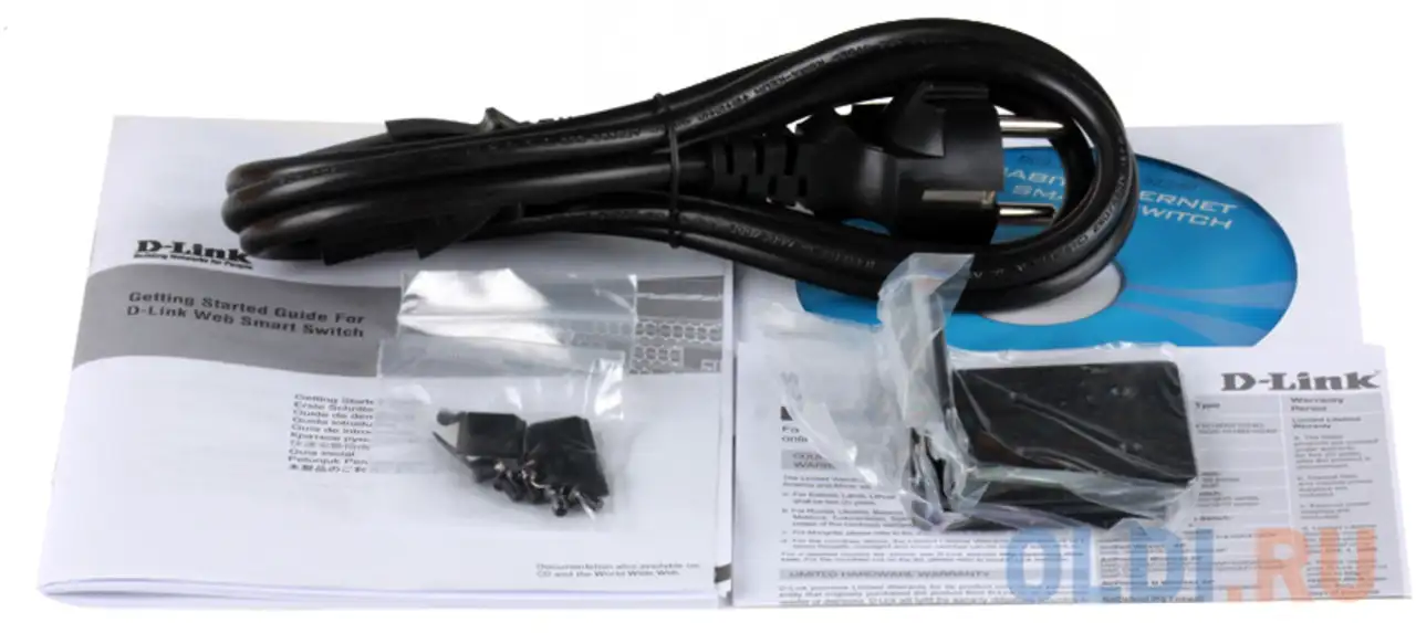 Коммутатор d-link dgs-1210-20/c1a/f1a настраиваемый коммутатор websmart с 16 портами 10/100/1000base, фотография 1